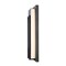 Z-Lite Keaton Outdoor Wall, 1-Light, 8 In.W x 4 In.L x 24 In.H, Black/White 520B-BK-LED - alternate 7